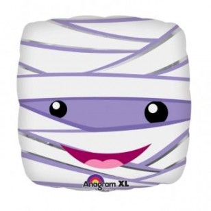 Mummy Square Halloween Balloon